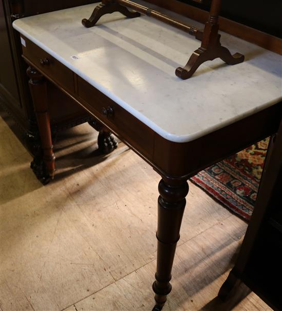 Marble top table